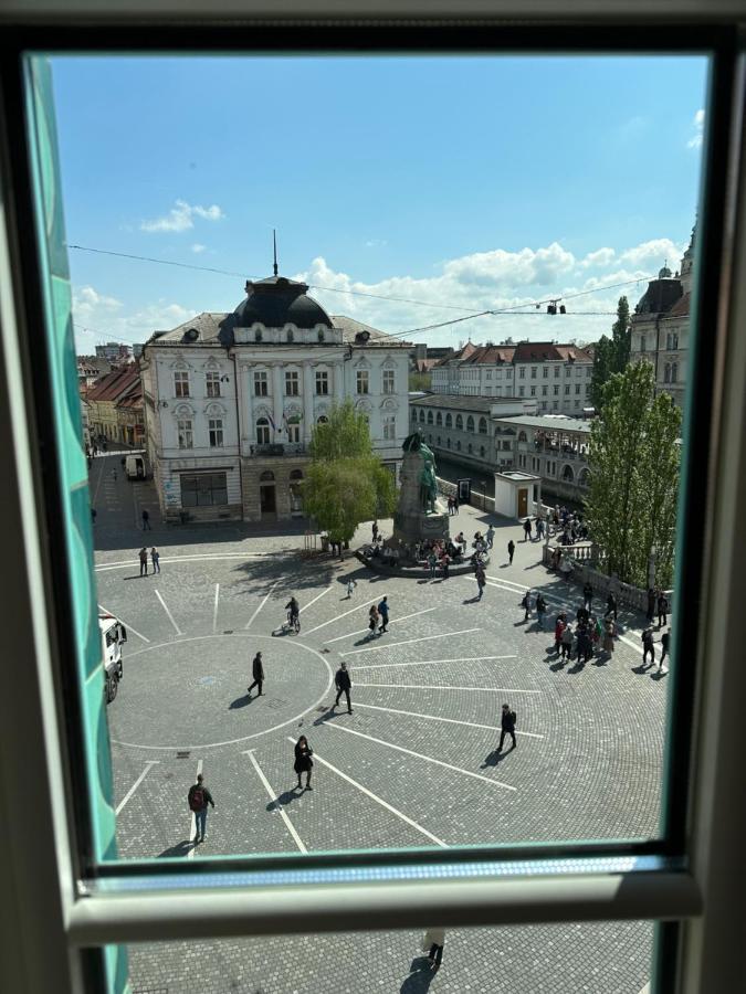 Apartmán Triple Bridge Lublaň Exteriér fotografie