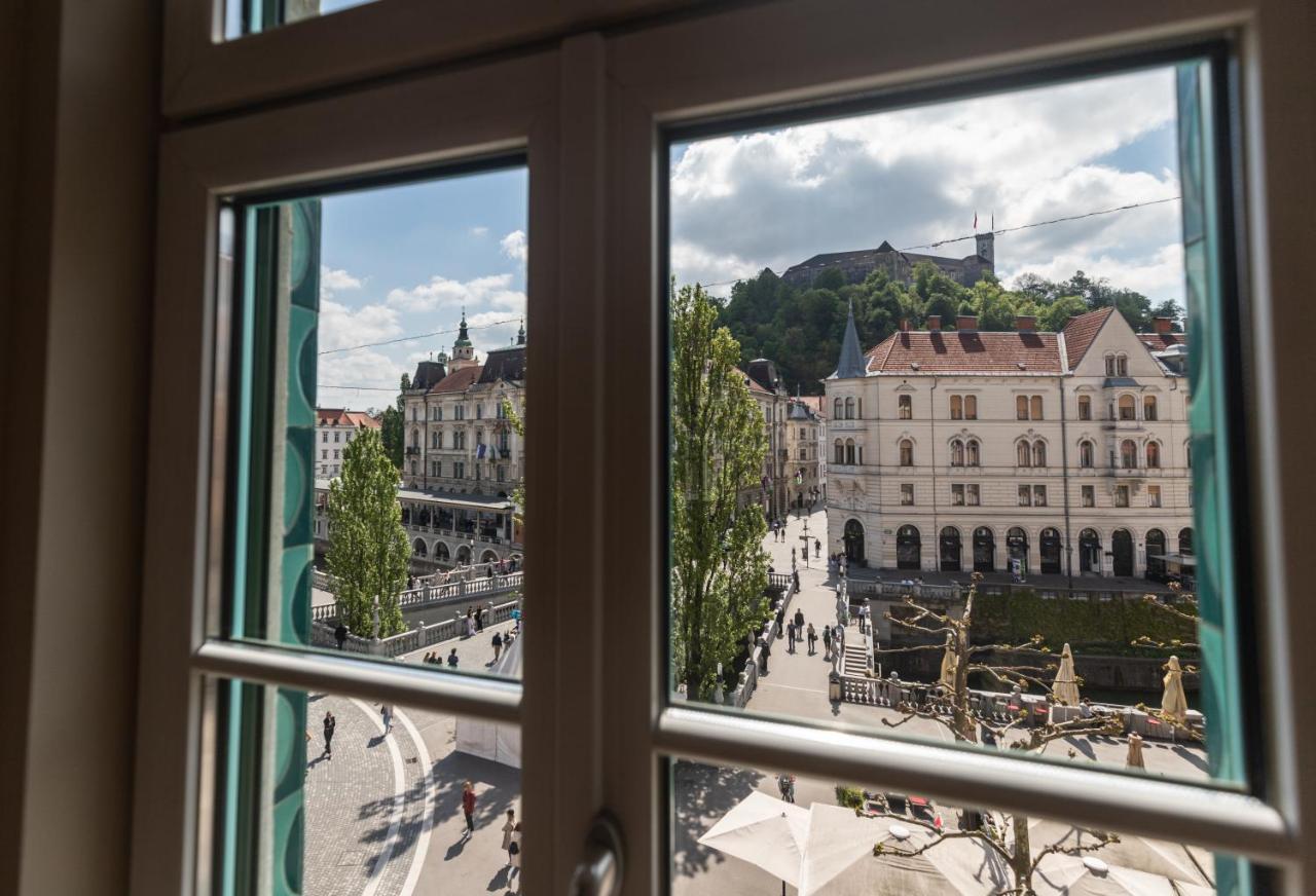 Apartmán Triple Bridge Lublaň Exteriér fotografie